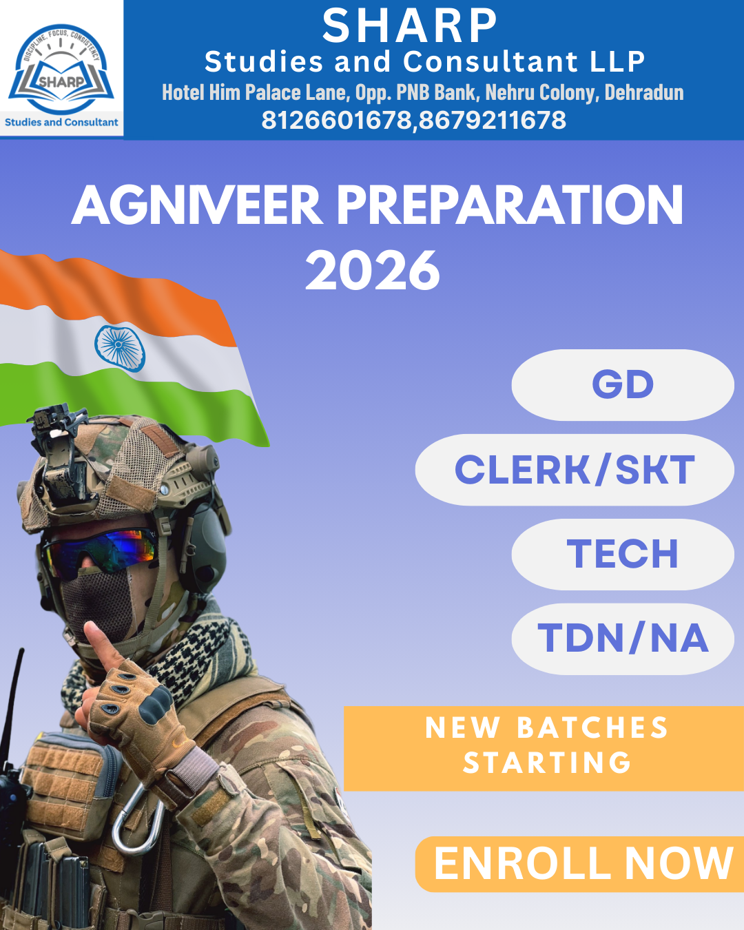 Agniveer Preaparation Batch (4 Months)